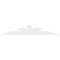 Ekena Millwork Saratoga Architectural Grade PVC Gable Bracket, 96"W x 16"H x 2"D x 6"F, 4/12 Pitch GBP096X16X0206SAR00 - alternate 4